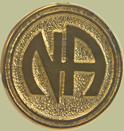 1141 1in Narcotics Anonymous Logo Pendant Solid