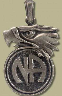 2082 Eagle w Narcotics Anonymous Logo