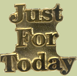 1262 Just For Today Lapel Pin
