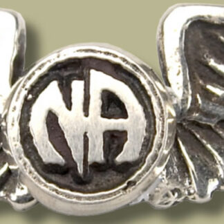 Wings Lapel Pins with NA Logo recovery pendant
